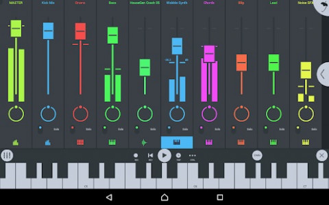 اسکرین شات 2 برنامه FL Studio Mobile