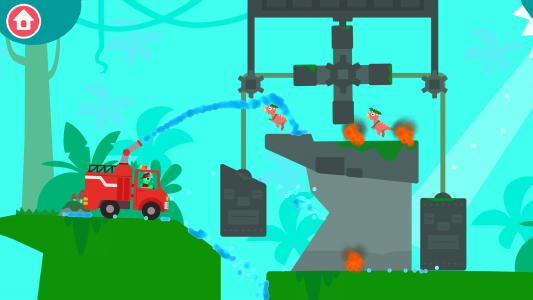 اسکرین شات 6 بازی Dinosaur Fire Truck: for kids