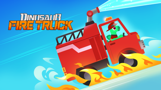 اسکرین شات 1 بازی Dinosaur Fire Truck: for kids