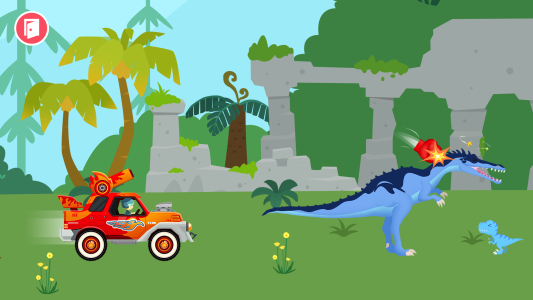 اسکرین شات 3 بازی Dinosaur Guard Games for kids