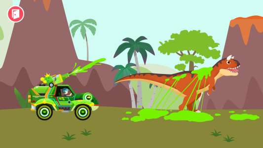 اسکرین شات 1 بازی Dinosaur Guard Games for kids