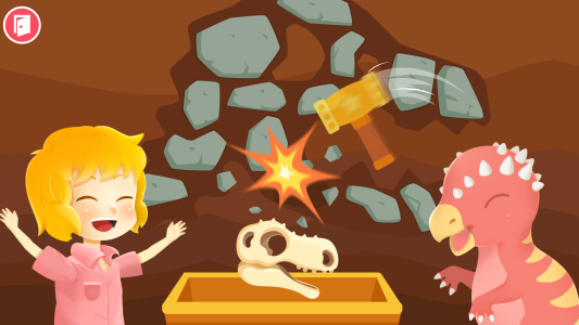 اسکرین شات 1 بازی Dinosaur Park - Games for kids