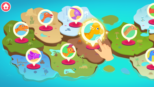 اسکرین شات 3 بازی Dinosaur Park - Games for kids