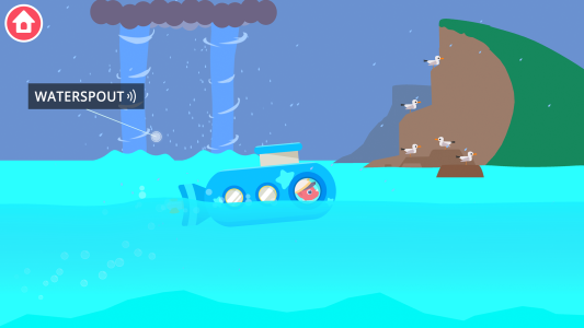 اسکرین شات 7 بازی Dinosaur Submarine - for kids