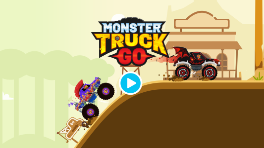 اسکرین شات 3 بازی Monster Truck Go: Kids Racing