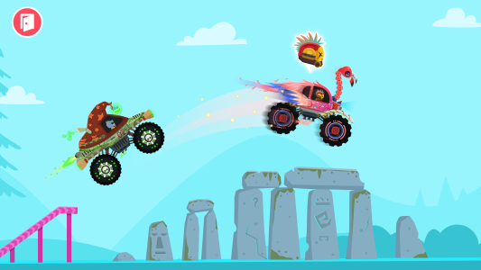اسکرین شات 7 بازی Monster Truck Go: Kids Racing