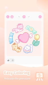 اسکرین شات 2 برنامه Lovelycolor-Art&Coloring books