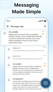 اسکرین شات 1 برنامه Message