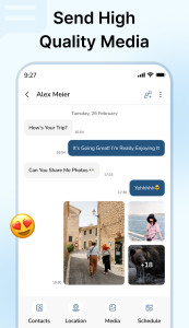 اسکرین شات 2 برنامه Message