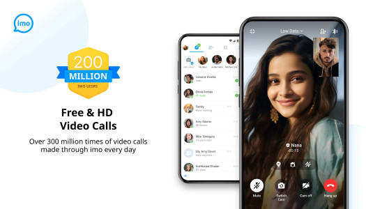 اسکرین شات 1 برنامه imo beta -video calls and chat