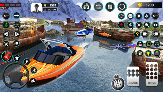 اسکرین شات 4 بازی Crazy Boat Racing: Boat games