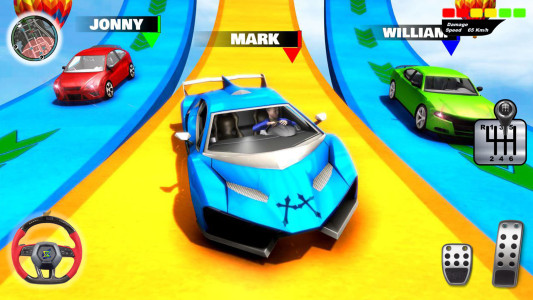 اسکرین شات 1 بازی Car Games Ramp Racing Kar Game