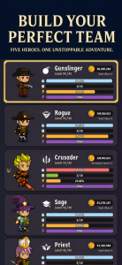 اسکرین شات 5 بازی Walking Hero - Idle Battle RPG