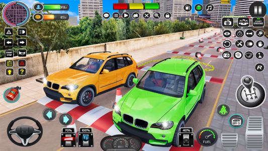 اسکرین شات 8 بازی Chained Car Racing Stunts Game