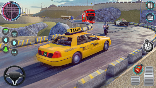 اسکرین شات 2 برنامه Taxi Simulator Pro Racing Game