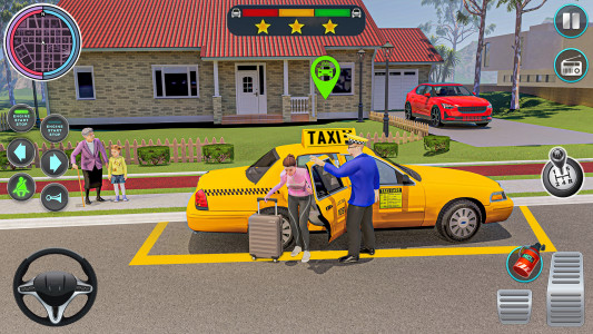 اسکرین شات 5 برنامه Taxi Simulator Pro Racing Game