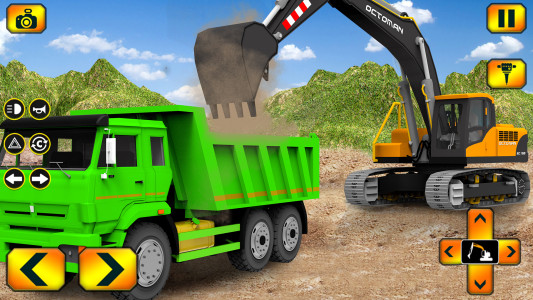 اسکرین شات 1 برنامه Sand Excavator Simulator Games