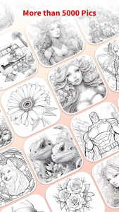 اسکرین شات 7 برنامه InColor™ : Coloring & Drawing