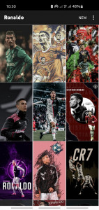 اسکرین شات 1 برنامه پس زمینه و تصاویر رونالدو HD| |2022