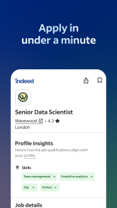 اسکرین شات 3 برنامه Indeed Job Search