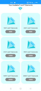 اسکرین شات 3 بازی Free Diamonds for Garena new fire