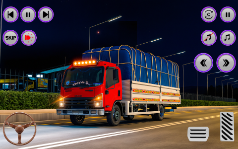 اسکرین شات 2 بازی Indian Truck Driving Game 3d