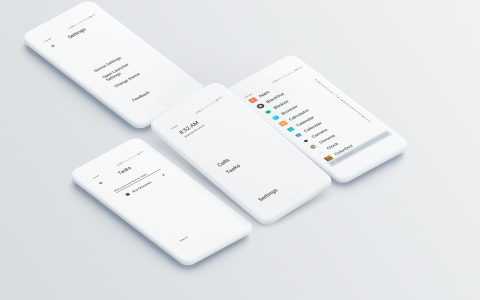 اسکرین شات 1 برنامه Indistract Minimalist Launcher