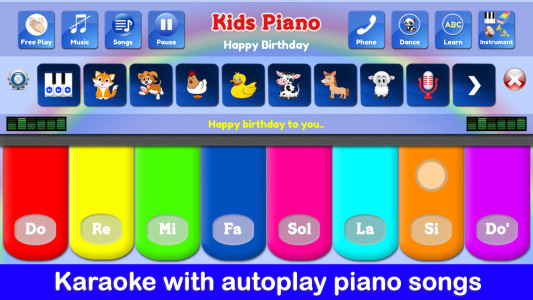 اسکرین شات 6 بازی Kids Piano Music & Songs