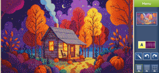 اسکرین شات 5 بازی Cross-Stitch World