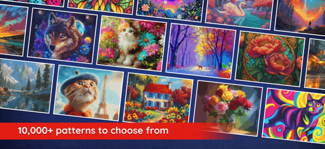 اسکرین شات 3 بازی Cross-Stitch World