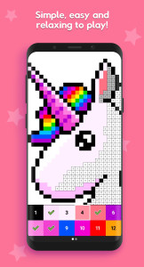 اسکرین شات 2 بازی Pixel Tap: Color by Number