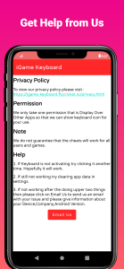 اسکرین شات 7 برنامه iGame:Game Keyboard for cheats