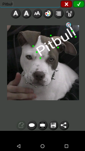 اسکرین شات 2 برنامه Add Text To Photo