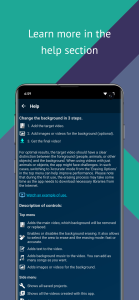 اسکرین شات 7 برنامه Change Background of Video