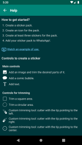 اسکرین شات 8 برنامه Photos To Stickers