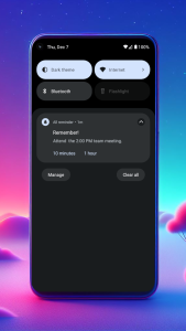 اسکرین شات 7 برنامه All reminder