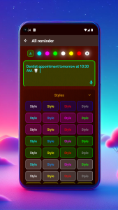 اسکرین شات 5 برنامه All reminder