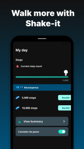 اسکرین شات 5 برنامه Shake it Alarm - Clock & Sleep