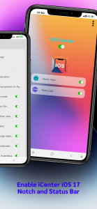اسکرین شات 4 برنامه iCenter OS 18: X - Status Bar