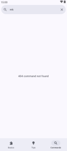 اسکرین شات 4 برنامه Linux Command Library