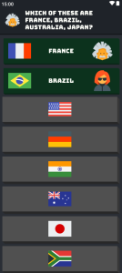 اسکرین شات 3 بازی 2 Player Quiz
