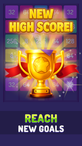 اسکرین شات 5 بازی X2 Blocks® : 2048 Number Game