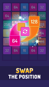 اسکرین شات 4 بازی X2 Blocks® : 2048 Number Game