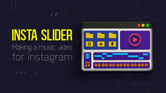 اسکرین شات 1 برنامه Insta Slider-ساخت ویدیو برای اینستا