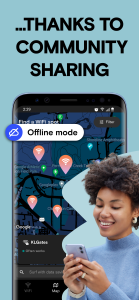 اسکرین شات 3 برنامه Instabridge: WiFi Map