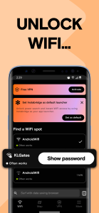 اسکرین شات 2 برنامه Instabridge: WiFi Map