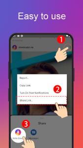 اسکرین شات 2 برنامه Photo & Video Downloader for Instagram - Instake