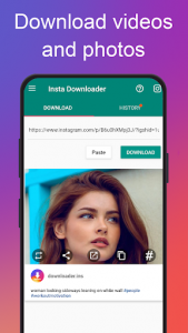 اسکرین شات 1 برنامه Photo & Video Downloader for Instagram - Instake