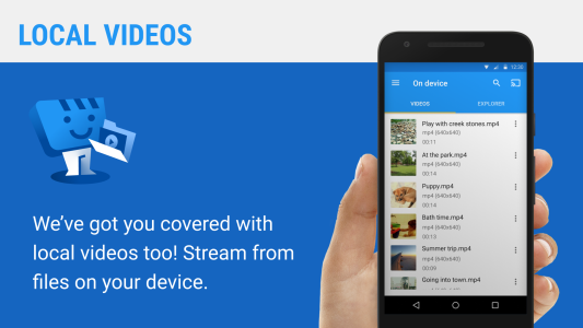 اسکرین شات 4 برنامه Web Video Caster Receiver