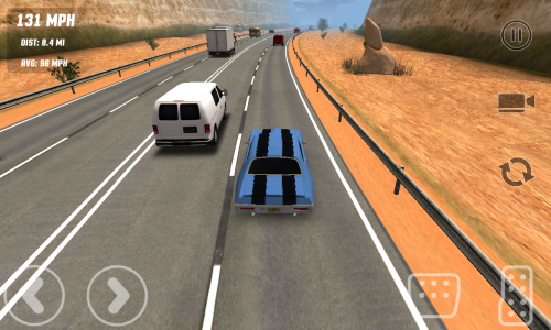 اسکرین شات 4 بازی Freeway Traffic Rush